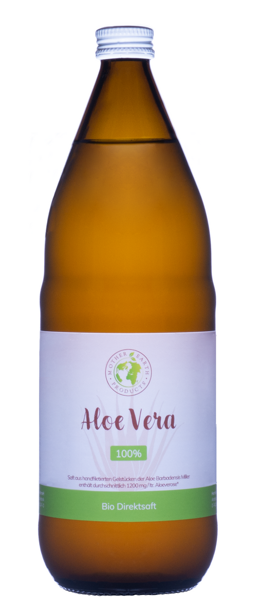 Aloe Vera Bio Direktsaft- handfiletiert 1 ltr