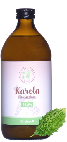 Karela Direktsaft 99,9% 500 ml (auch Bittermelone genannt)