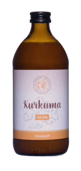 Kurkuma Direktsaft 99,9 % 500 ml