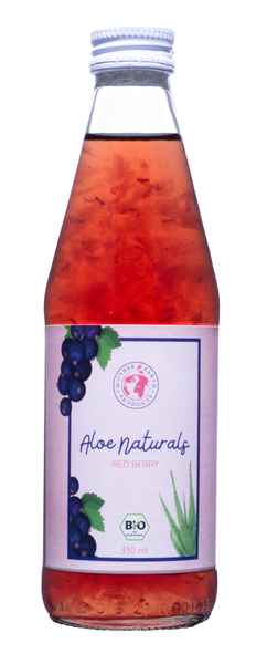 Mischkarton Aloe Naturals Green Tea/ Passionfruit/ Red Berry - Bio Aloe Drink 12er oder 36er Karton